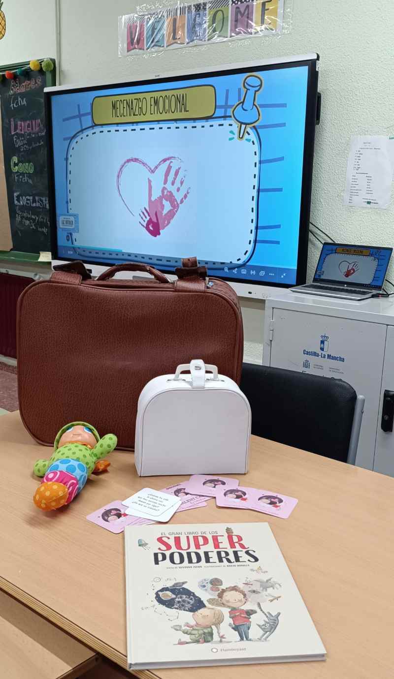 Actividad de mecenazgo emocional.