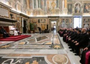 Audiencia en el Vaticano