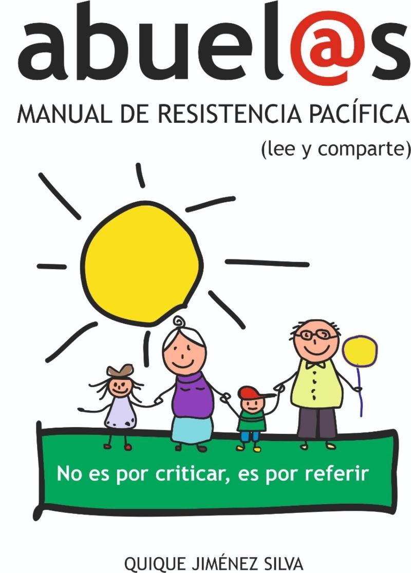 Portada del libro 'abuel@s, manual de resistencia pacífica'.