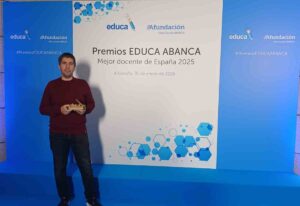 Ernesto Bautista Saturino Díaz, elegido como segundo mejor maestro de España.