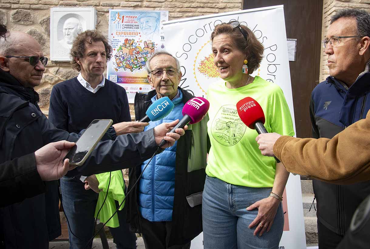 Reyes Calvo, voluntaria de la ONG Cipriano, el Amigo de los Pobres. Foto: Rebeca Arango.