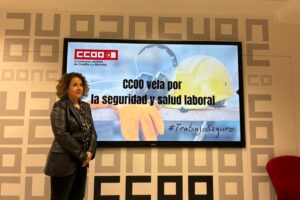 La secretaria regional de Diálogo Social y Salud Laboral de CCOO en la región, Raquel Payo. Foto: ENCLM/David Engenios