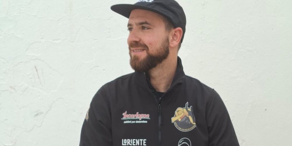 El atleta taranconero Daniel Caballero.