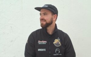 El atleta taranconero Daniel Caballero.