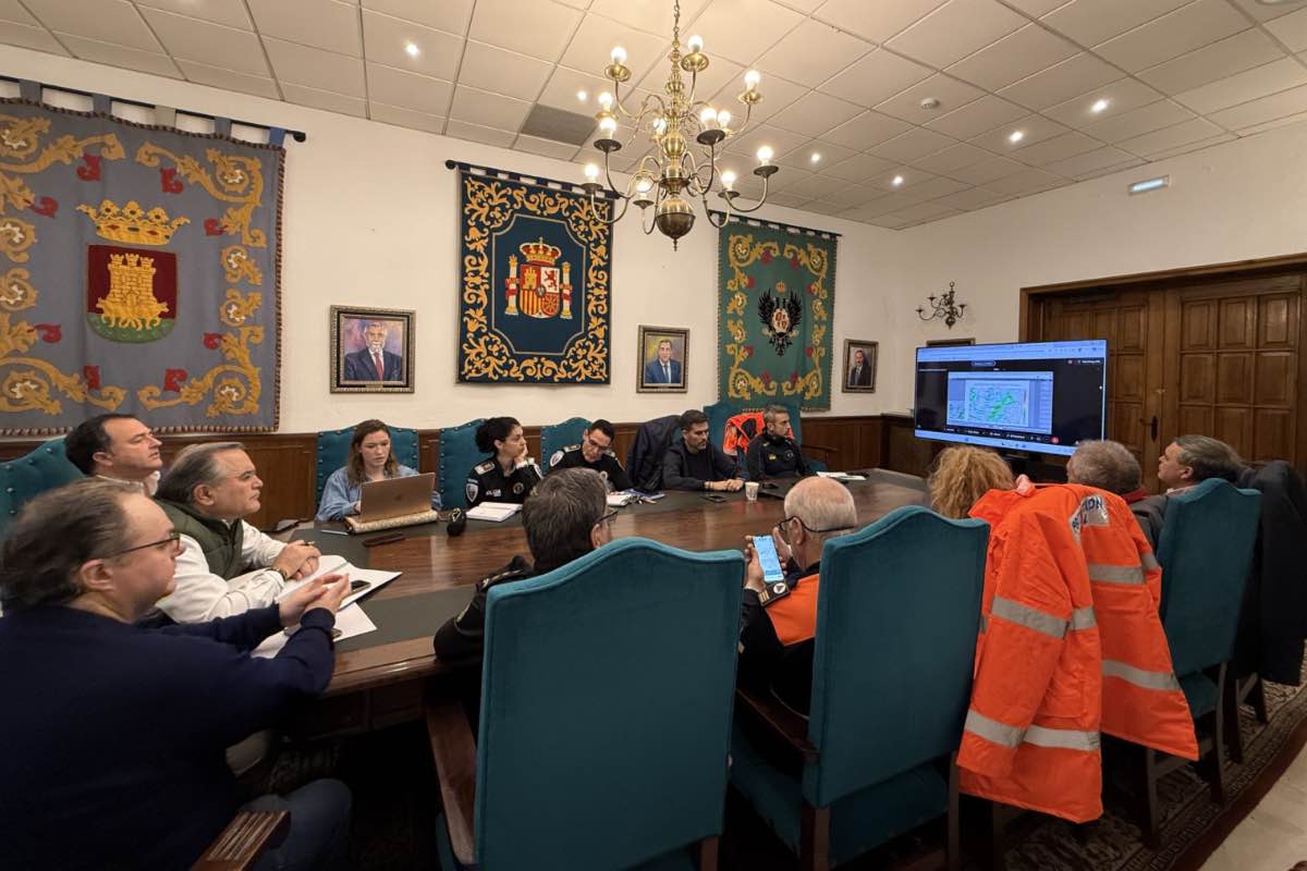 Reunión de seguimiento de las inundaciones en Talavera