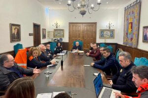 Reunión en el Ayuntamiento de Talavera para realizar el seguimiento de las borrascas en la ciudad