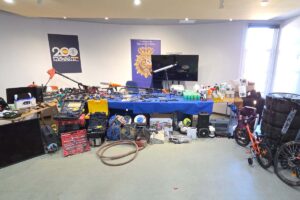 Efectos robados en trasteros de Talavera. Foto: Policía Nacional