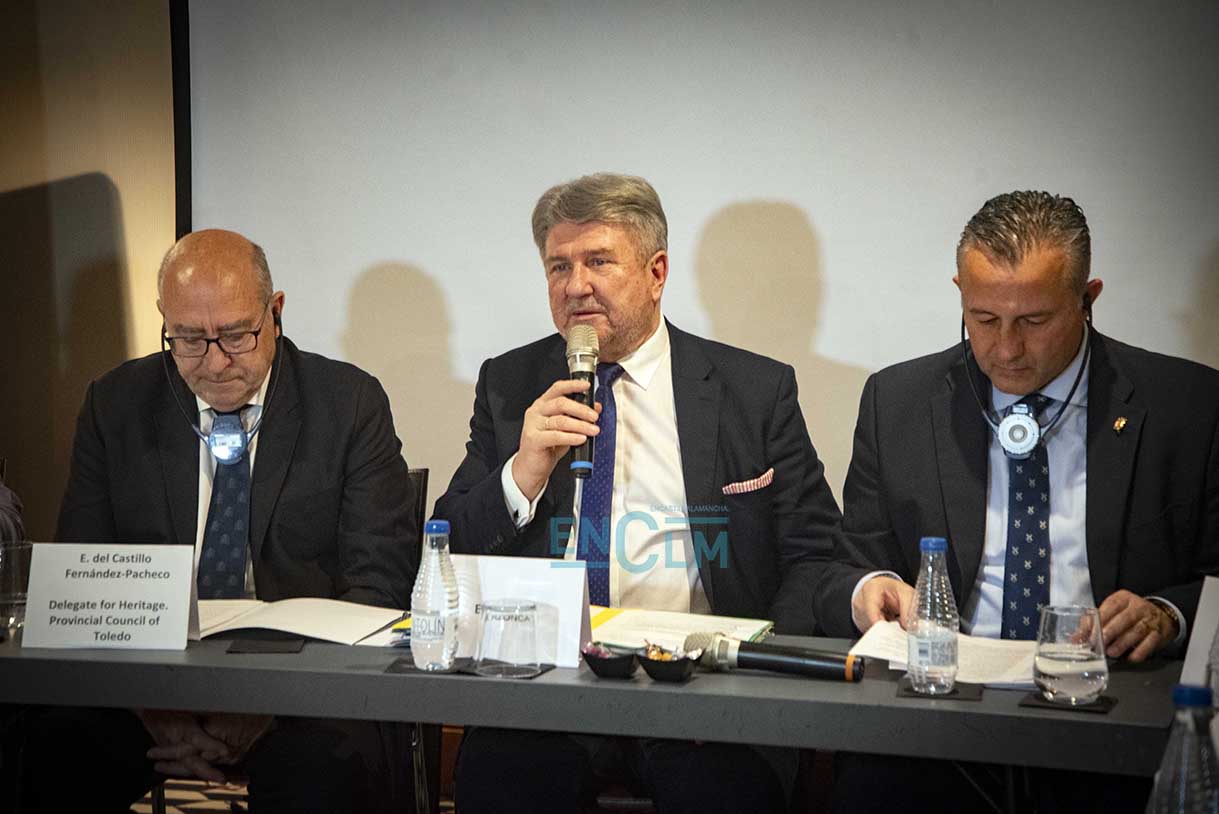 Boghdan Rzonca, eurodiputado polaco, en Toledo. Foto: Rebeca Arango.