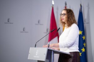 La consejera de Igualdad de la Junta de Castilla-La Mancha, Sara Simón.