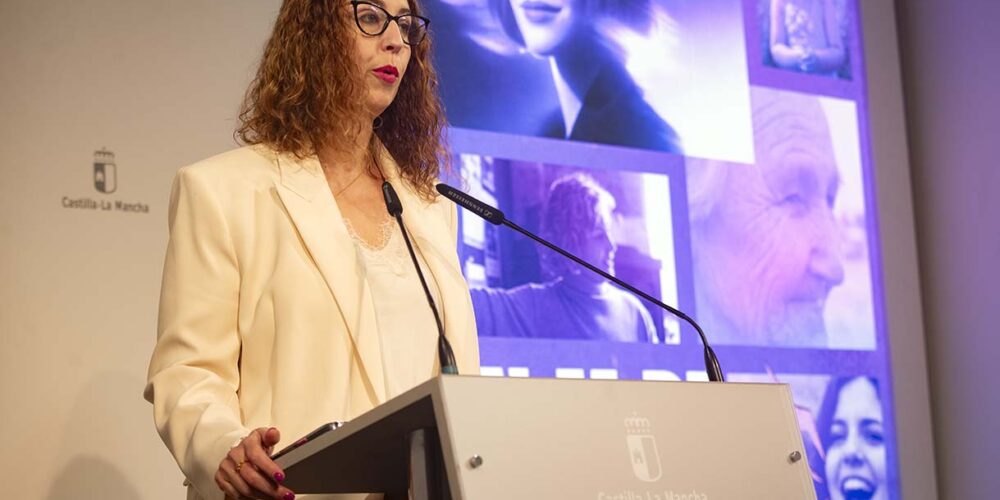 La consejera de Igualdad, Sara Simón. Foto: ENCLM/Rebeca Arango.