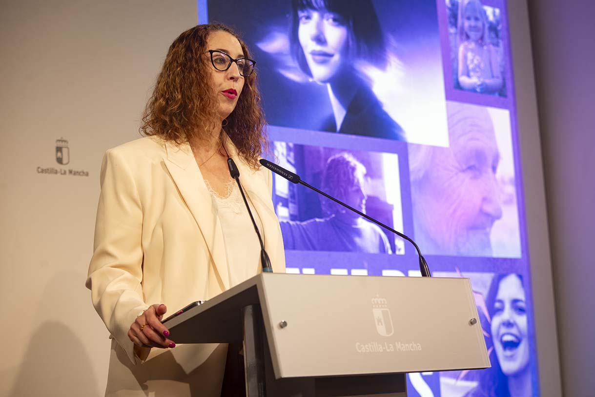 La consejera de Igualdad, Sara Simón. Foto: ENCLM/Rebeca Arango.