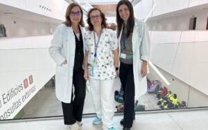 Personal de la unidad del Asma Grave en el hospital de Toledo.