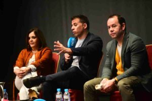 El director general de Deportes, Carlos Yuste. Foto: Rebeca Arango.