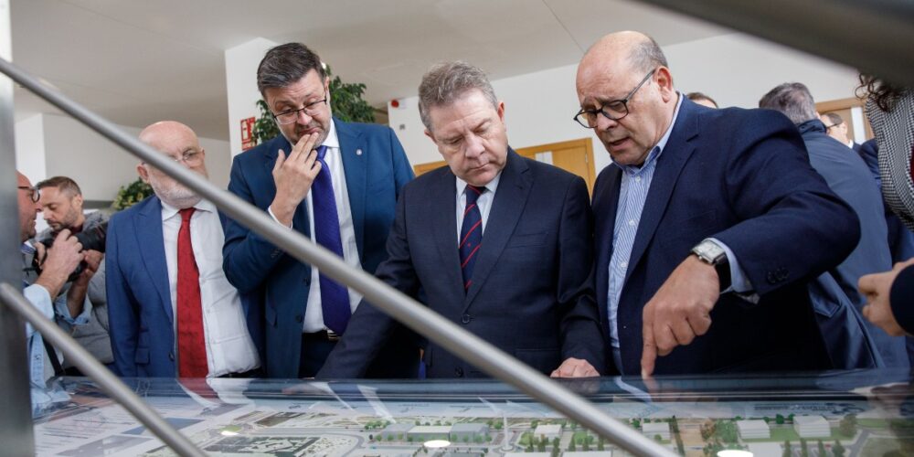 Presentación del proyecto de ampliación del Parque Científico y Tecnológico de CLM. Foto: JCCM