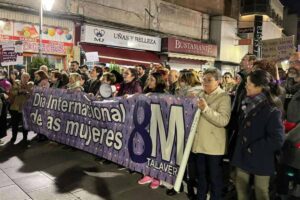 Foto de archivo de la manifestación por el 8M en Talavera de la Reina. Fuente: Enclm.