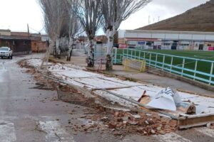 Daños del temporal en Fuente el Fresno