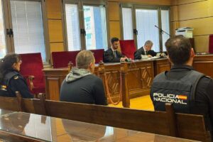 El acusado en la Audiencia Provincial de Ciudad Real