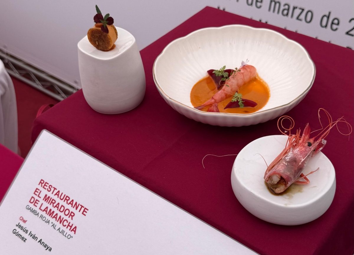 Elaboración del chef Iván Anaya en el concurso