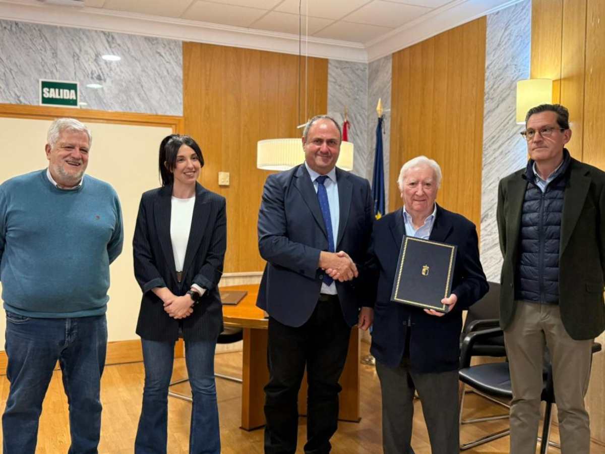 Firma convenio JCCM-AGRAMA