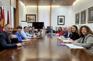 Foto grupo Equipo de Gobierno en la previa del Pleno de Liquidación Presupuestaria de 2025. Foto: Diputación de Albacete
