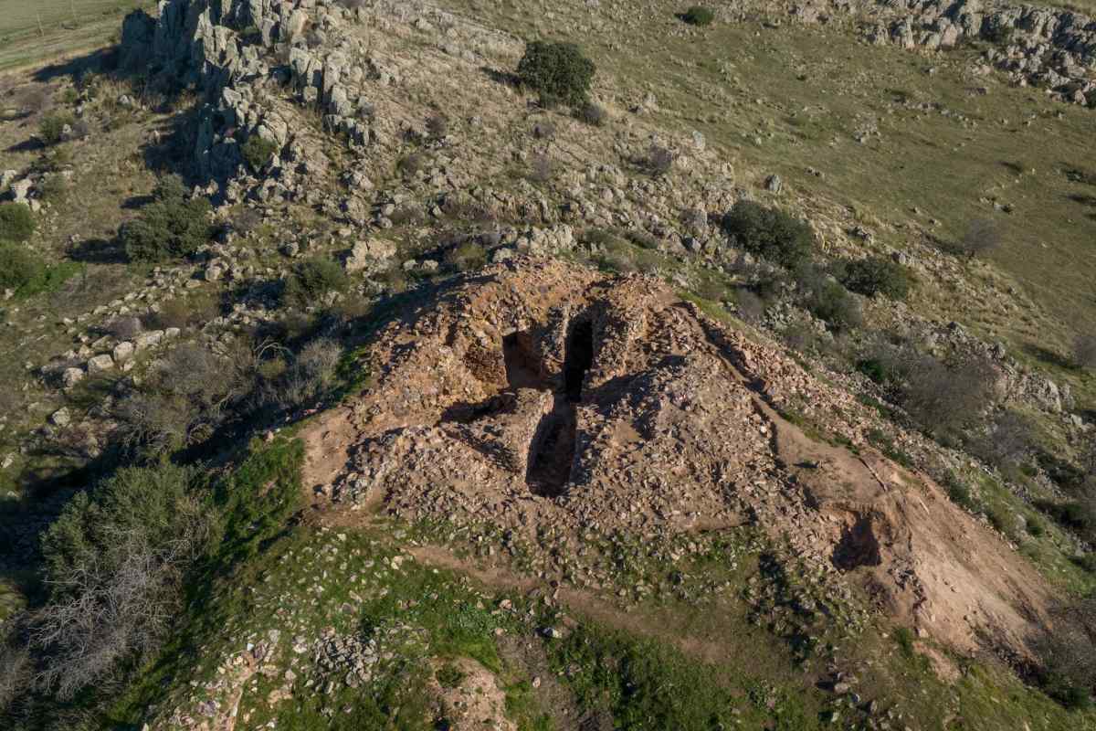 Imagen aérea del yacimiento de Bocapucheros