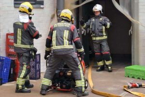 Imagen de archivo de una actuación de los bomberos de Ciudad Real