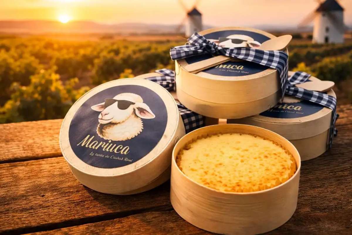 Imagen de la tarta de queso de Mariuca