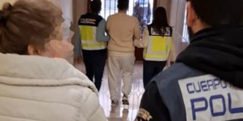 Imagen de los dos detenidos