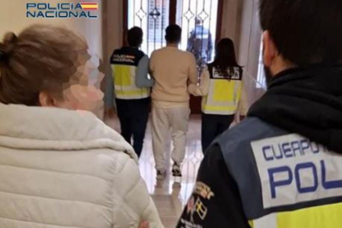 Imagen de los dos detenidos