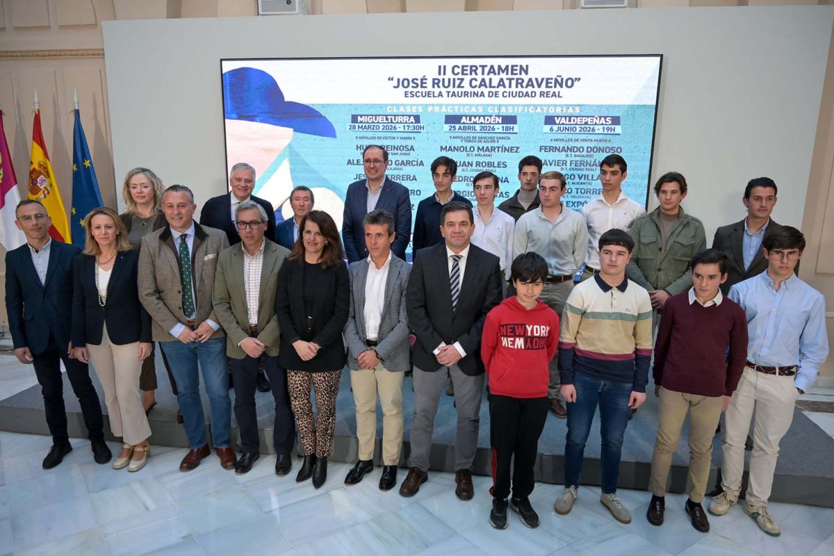 Presentación del II Certamen José Ruiz “Calatraveño”