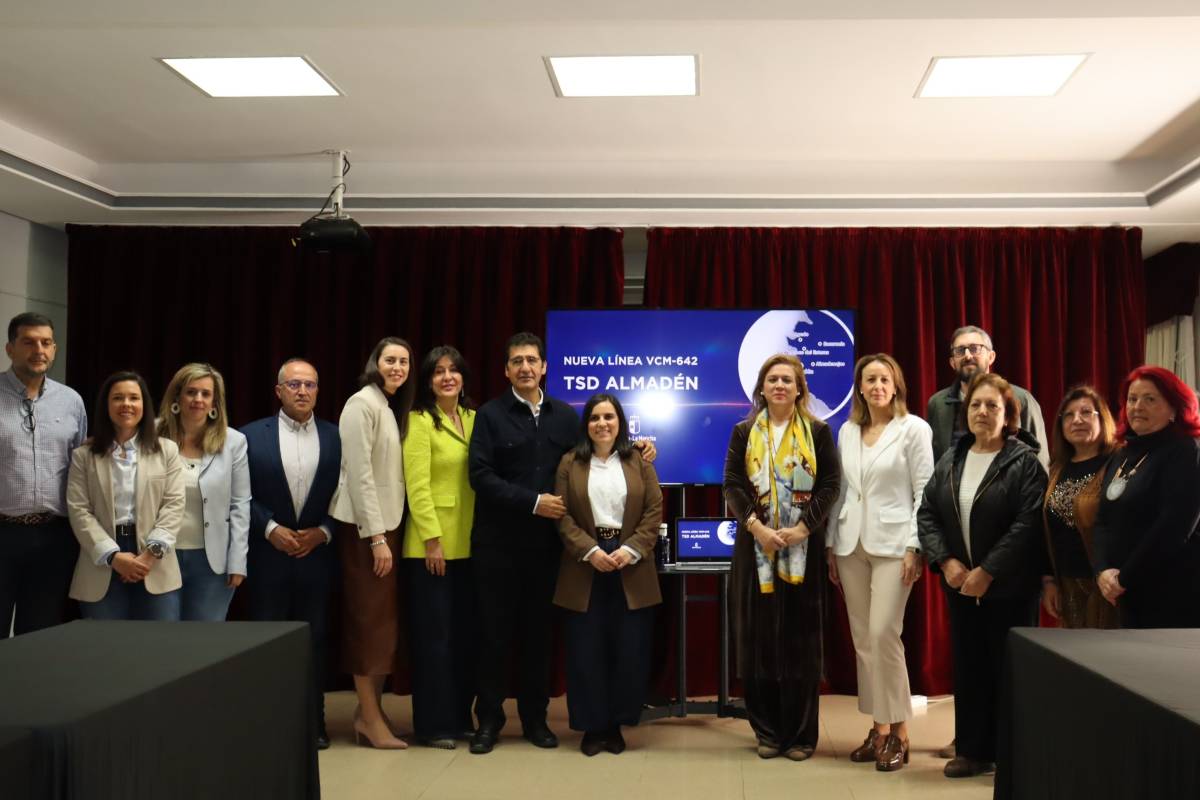 Presentación del Transporte Sensible a la Demanda en la comarca de Almadén