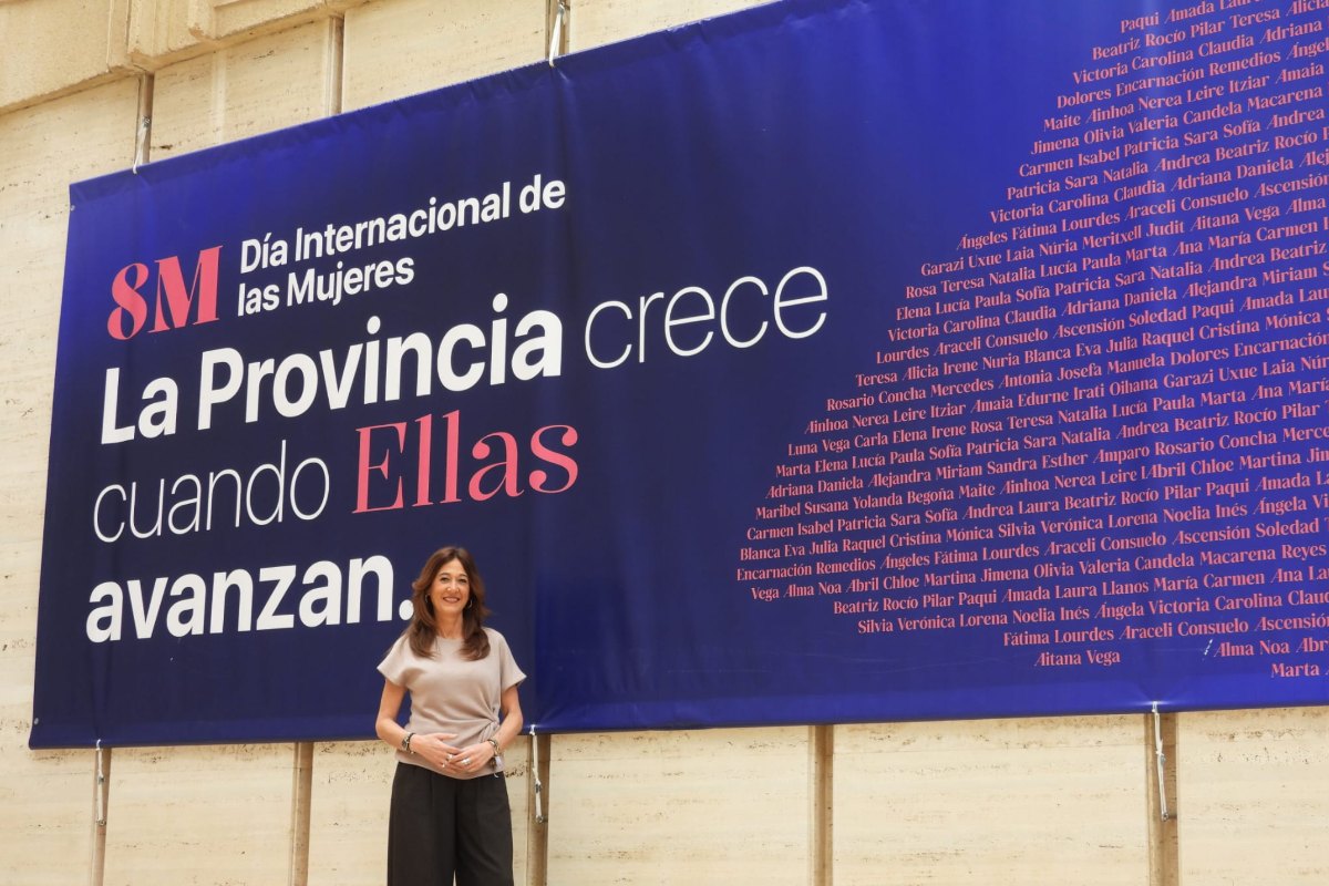 La diputada coordinadora del Área de Igualdad en Albacete, Pilar Callado, presenta la programación con motivo del 8 de marzo