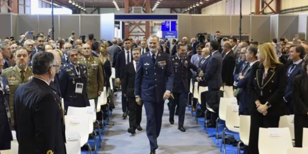 El rey Felipe VI visita las jornadas de BACSI 2026 en Albacete. Foto: Víctor Fernández/EP