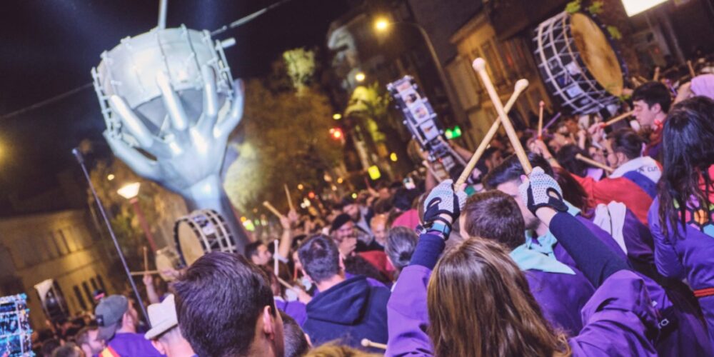 'Cierre del Tambor' de Tobarra. Foto: María Guerrero/Asociación Amigos del Tambor