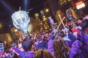 'Cierre del Tambor' de Tobarra. Foto: María Guerrero/Asociación Amigos del Tambor