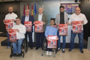 Presentación en Albacete de los cuartos de final de la Champions Cup de Baloncesto en Silla de Ruedas