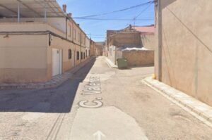 Calle Valencia en El Herrumblar.