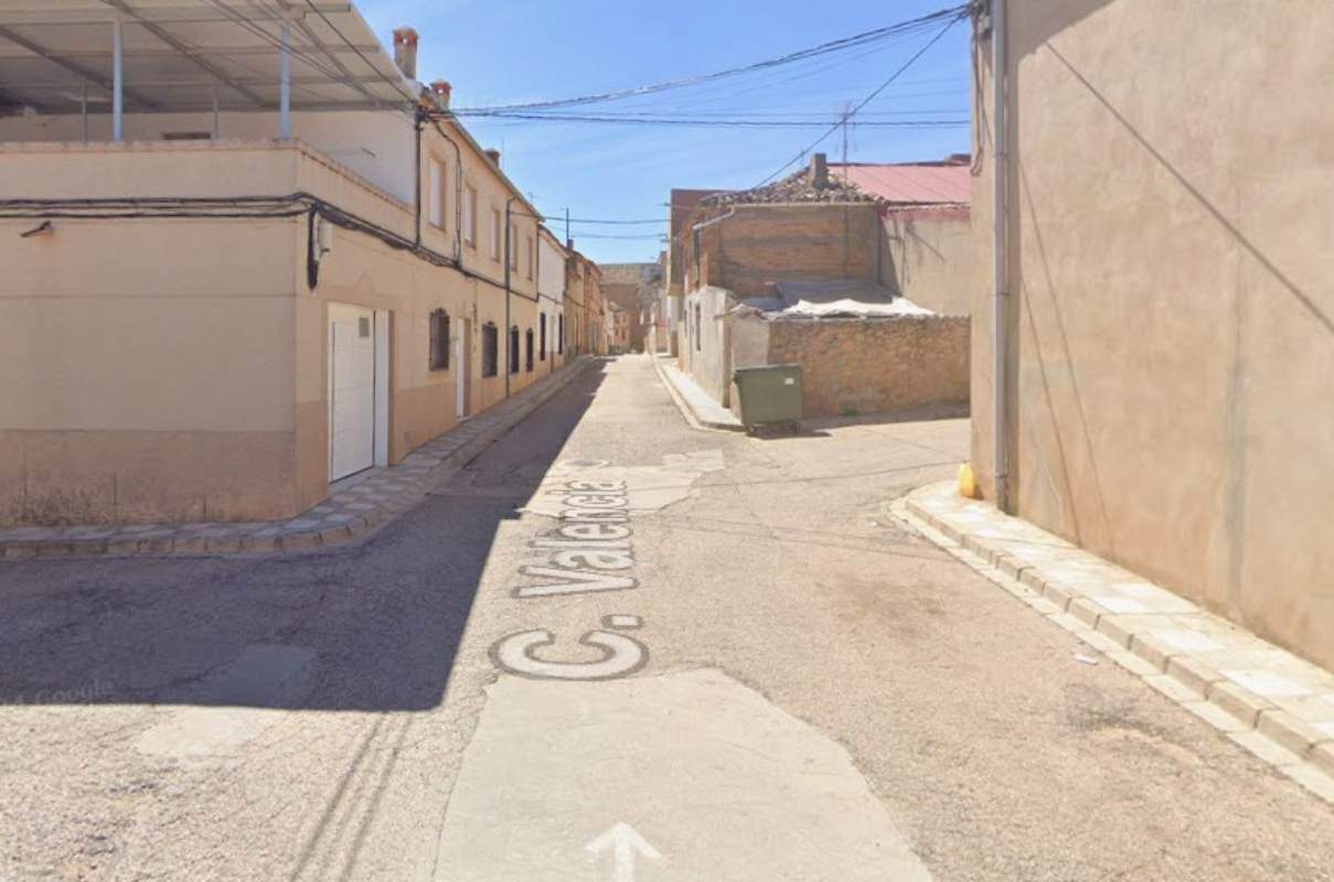 Calle Valencia en El Herrumblar.