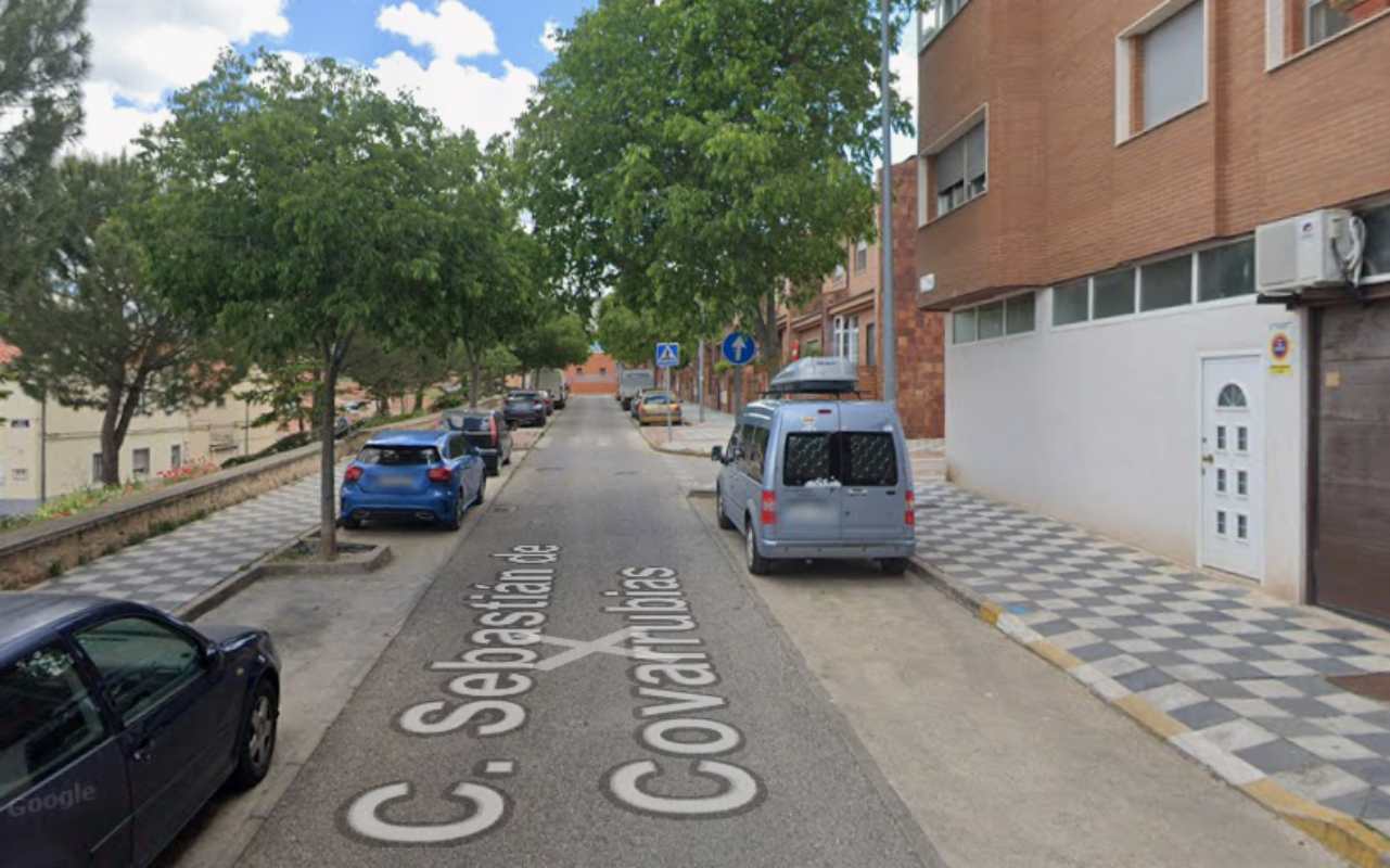 Calle Sebastián de Covarrubias de Cuenca.