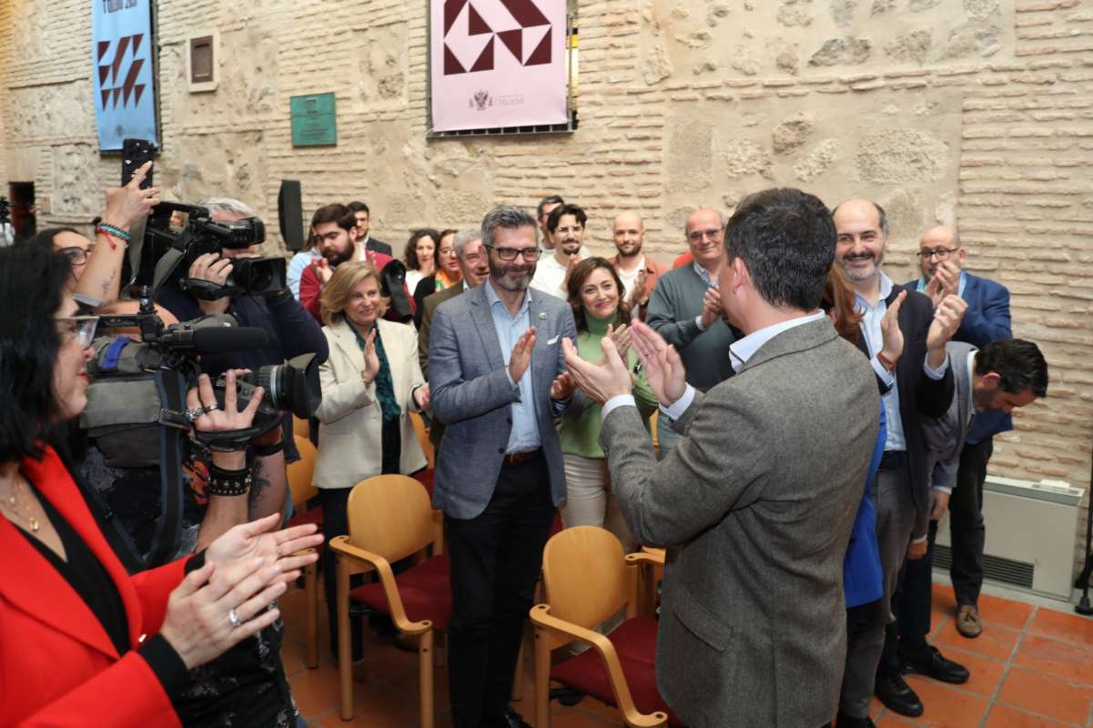 El alcalde de Toledo, Carlos Vélazquez.