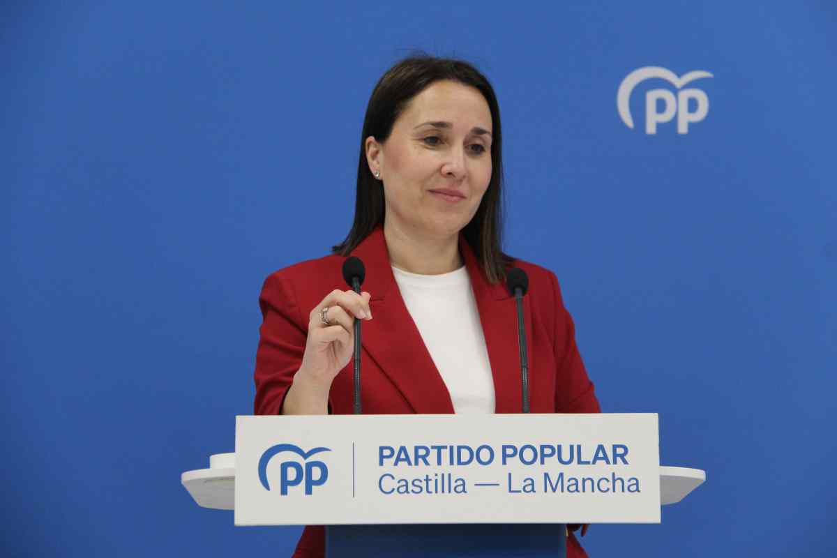 La portavoz del PP de Castilla-La Mancha, Alejandra Hernández.