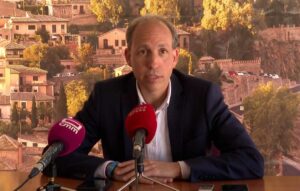 El presidente de Vox en la provincia de Toledo, Daniel Arias.