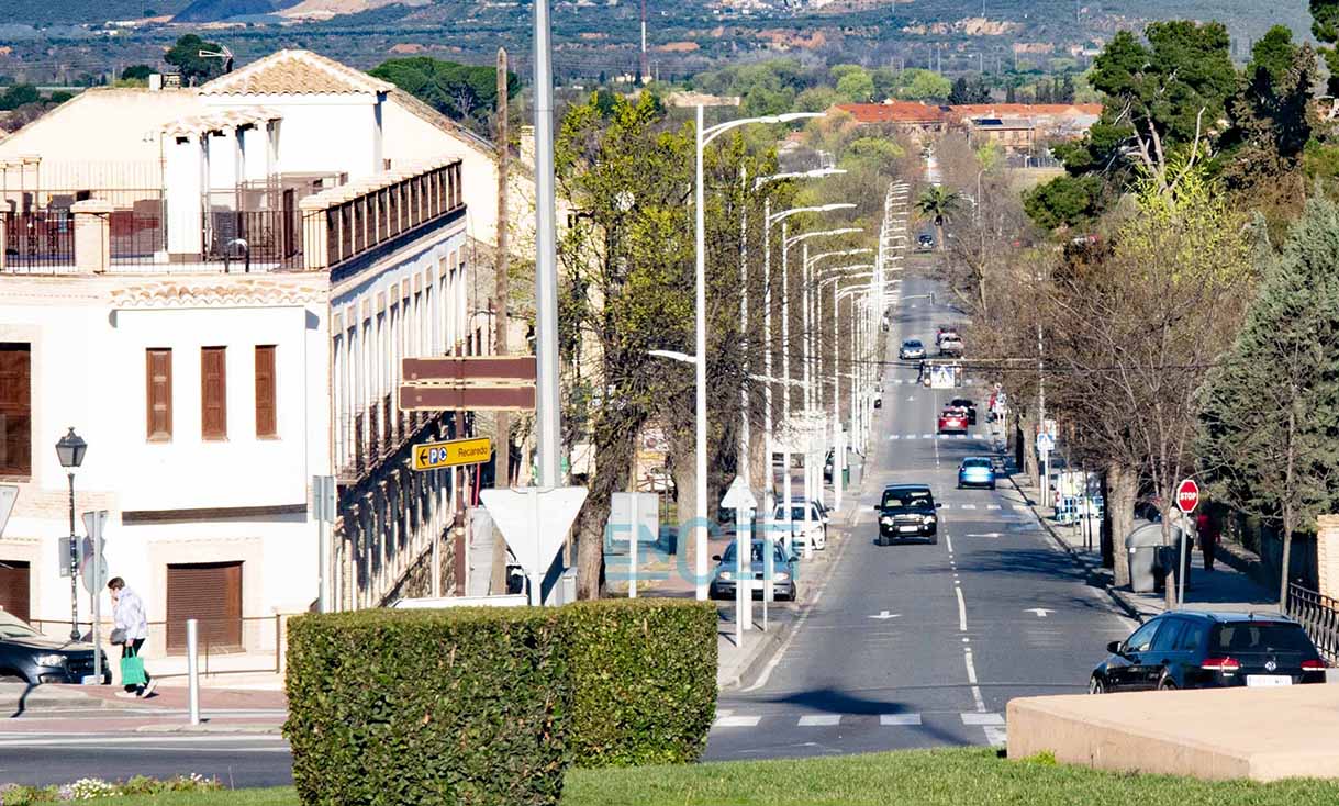 Avenida Carlos III, en Toledo. Foto: ENCLM/Rebeca Arango.