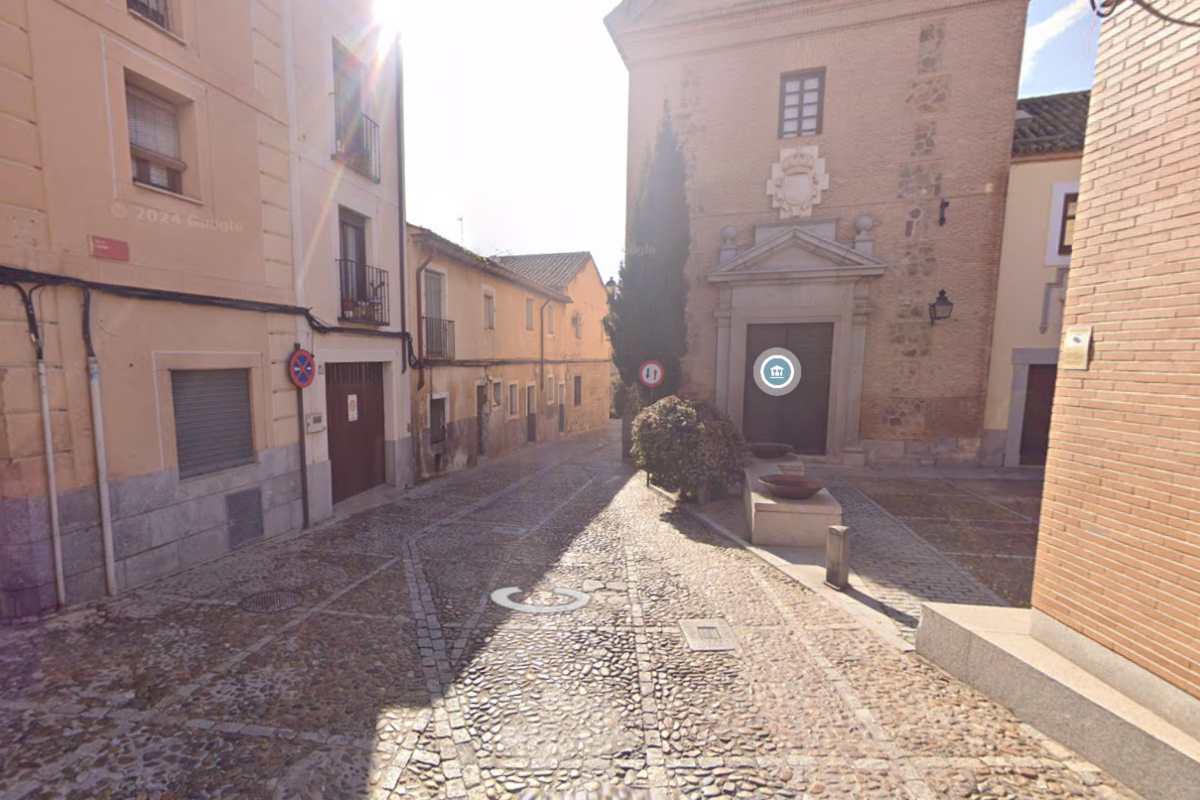 Calle del Calvario, en Toledo