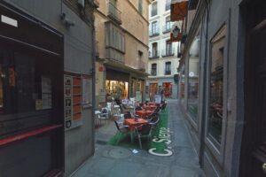 Calle Sierpes, en Toledo