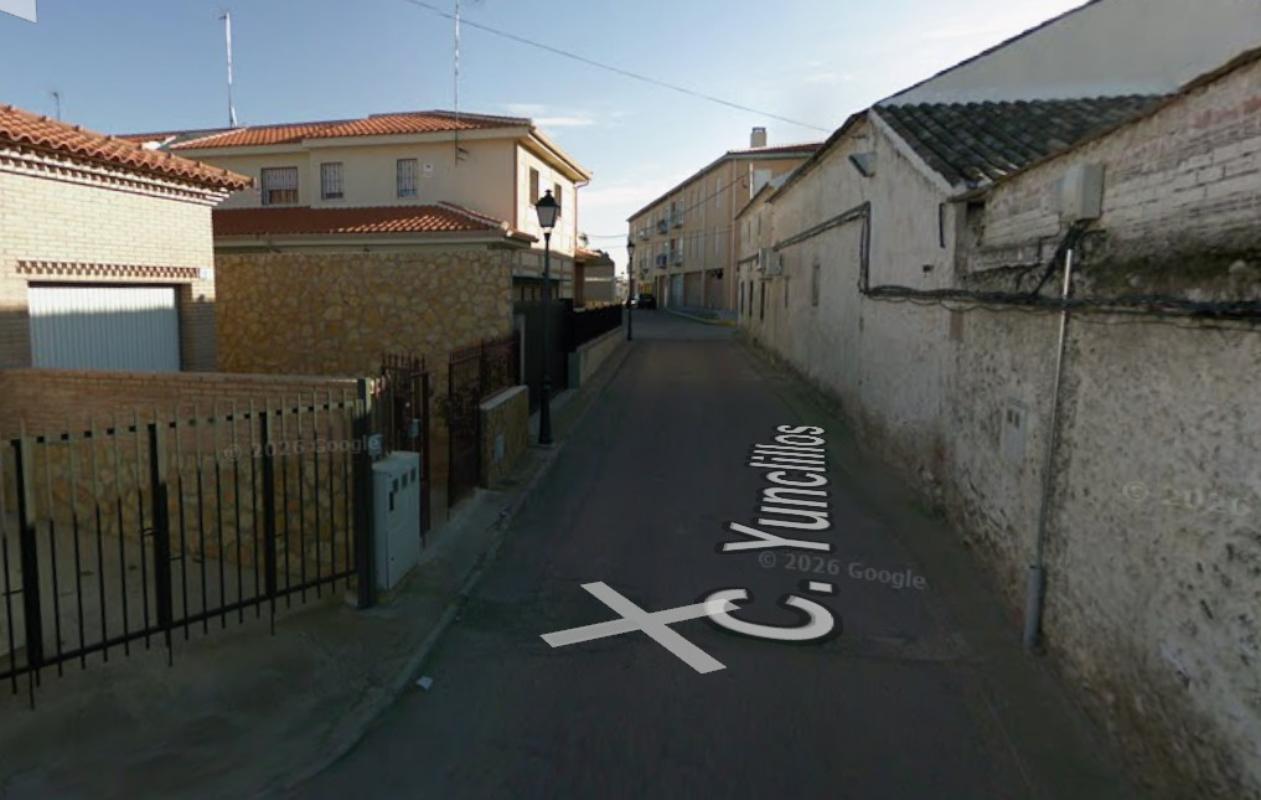 Calle Yunclillos de Cabañas de la Sagra.