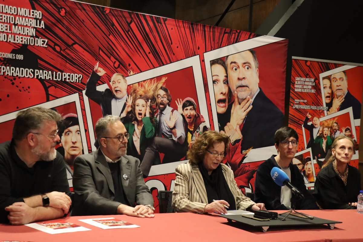 La concejal de Cultura, Ana Pérez, ha presentado la obra junto a su director Borja Rodríguez, y los actores