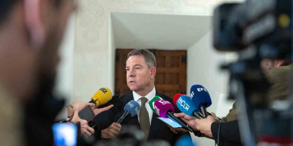 El presidente de Castilla-La Mancha, Emiliano García-Page.