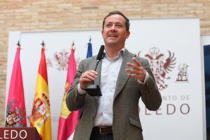 El alcalde de Toledo, Carlos Vélazquez.