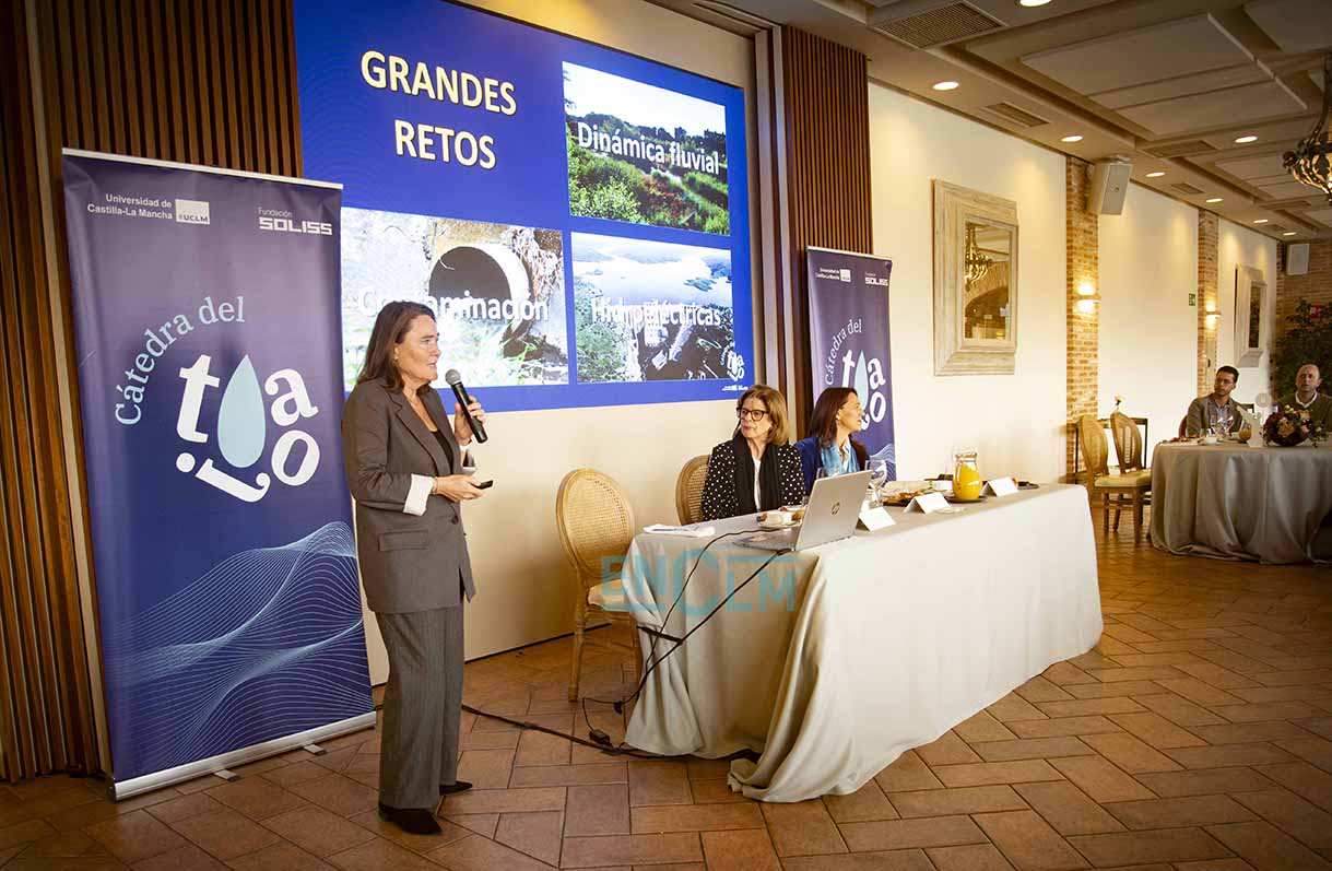 Intervención de Beatriz Larranz. Foto: Rebeca Arango.